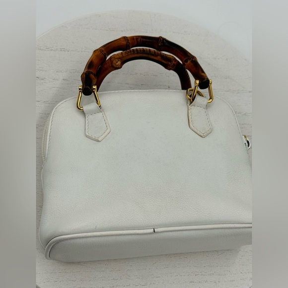 GUCCI Bamboo Mini Leather 2-Way Handbag with Full Inclusion and COA - Picture 17 of 17